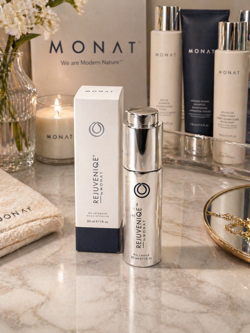 Monat Rejuveniqe Face Oil - Silver Radiance (30 ml)
